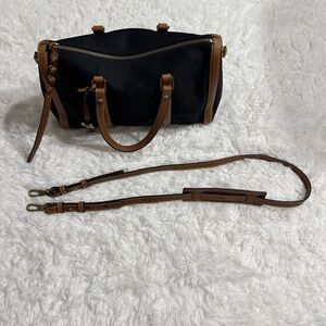 Fossil Black and Brown Crossbody Bag